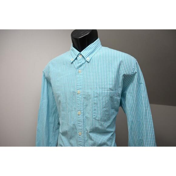 J Crew Dress Shirt Casual Plaid Long Sleeve Button Up Mens Size Large - Picture 3 of 7